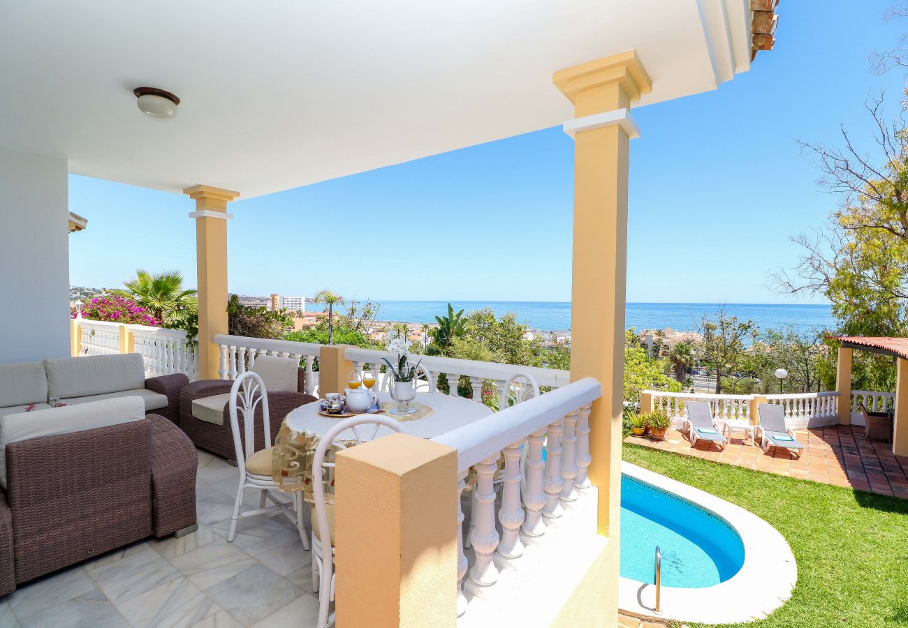 Villa en La Cala de Mijas - Family villa with sea views in La Cala 