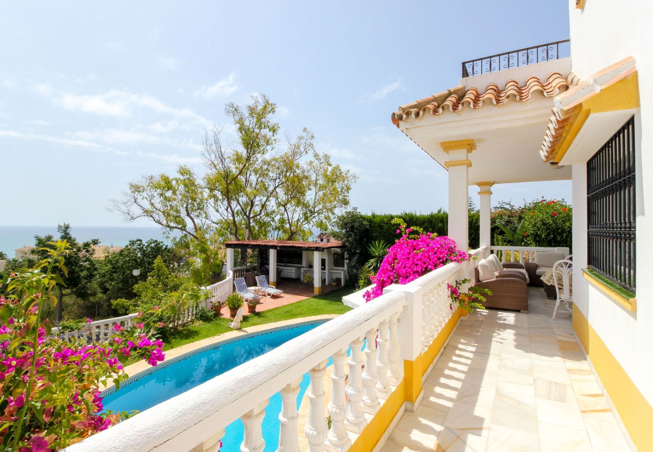 Villa en La Cala de Mijas - Family villa with sea views in La Cala 