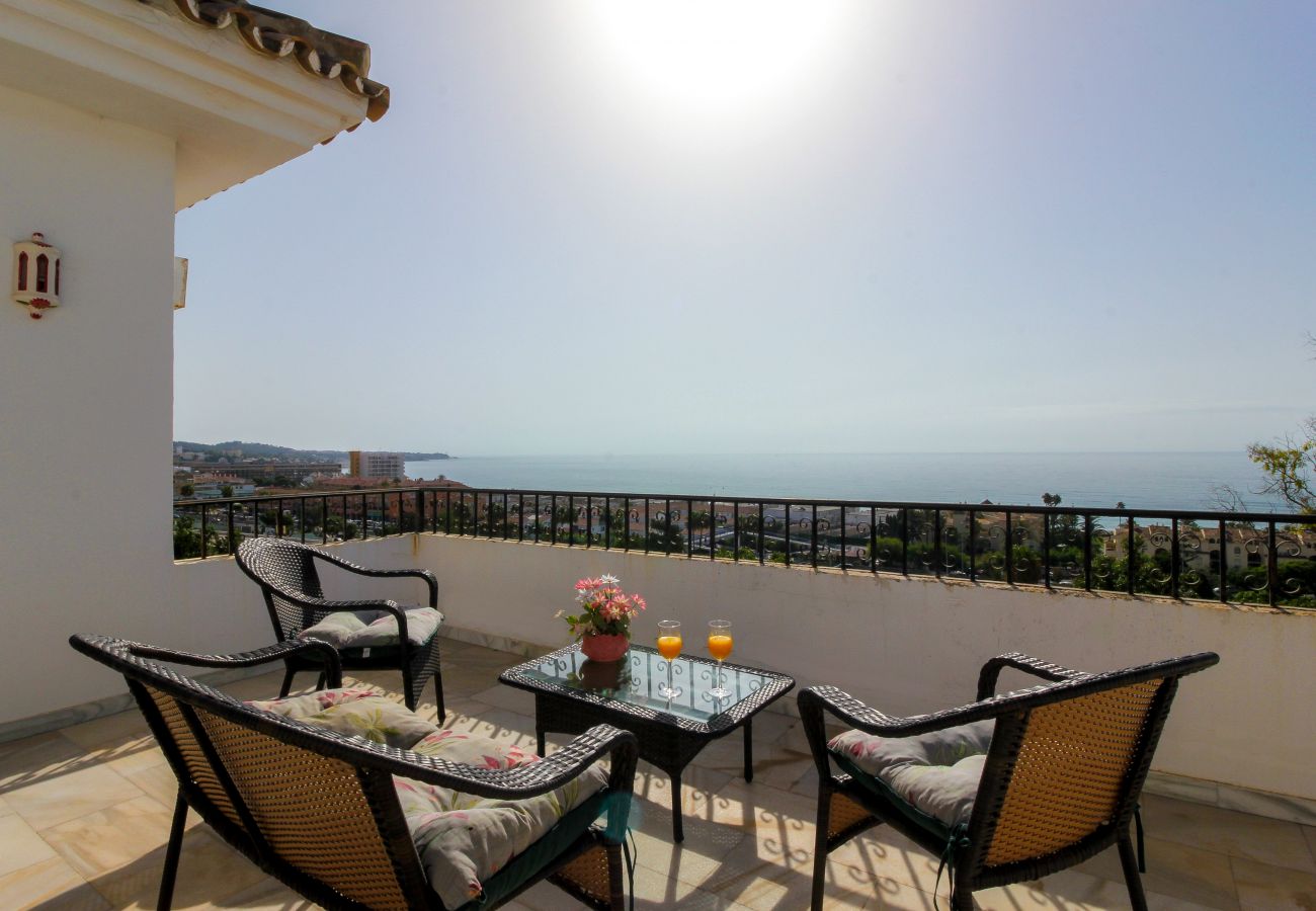 Villa en La Cala de Mijas - Family villa with sea views in La Cala 