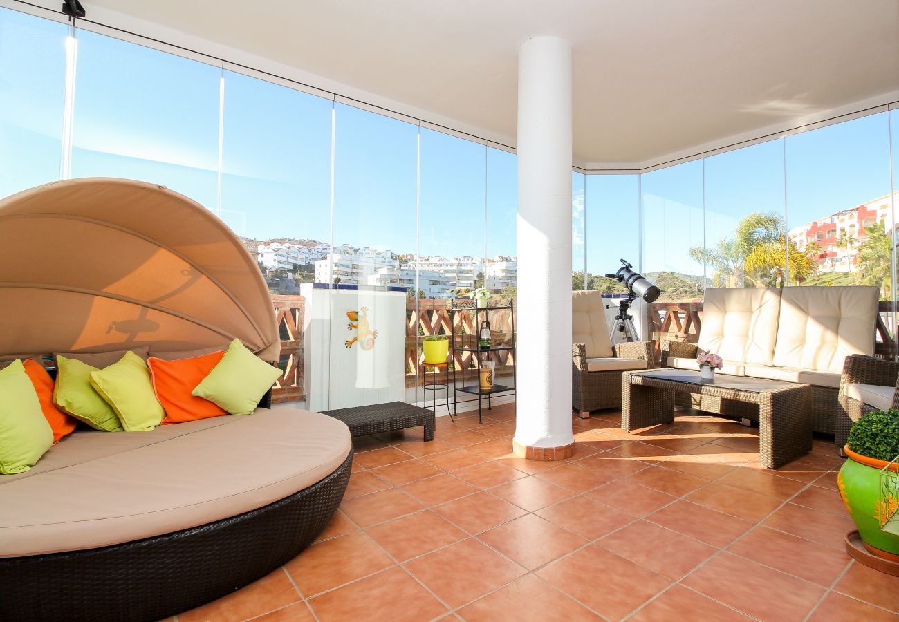 Apartamento en Mijas Costa - Amazing place with large terrace and BBQ