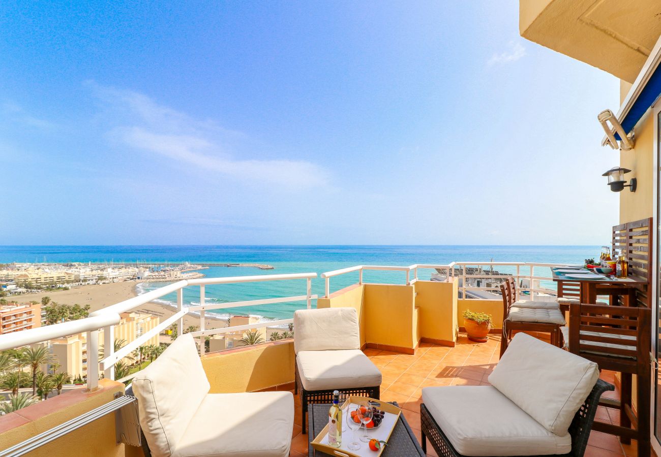 Apartamento en Benalmádena - Panoramic penthouse near Benalmadena Port