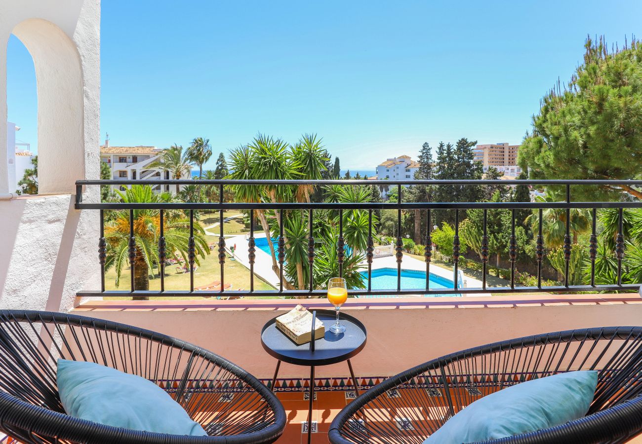 Apartamento en Mijas Costa - Delta Mar - vistas al mar, playa a 5 minutos a pie