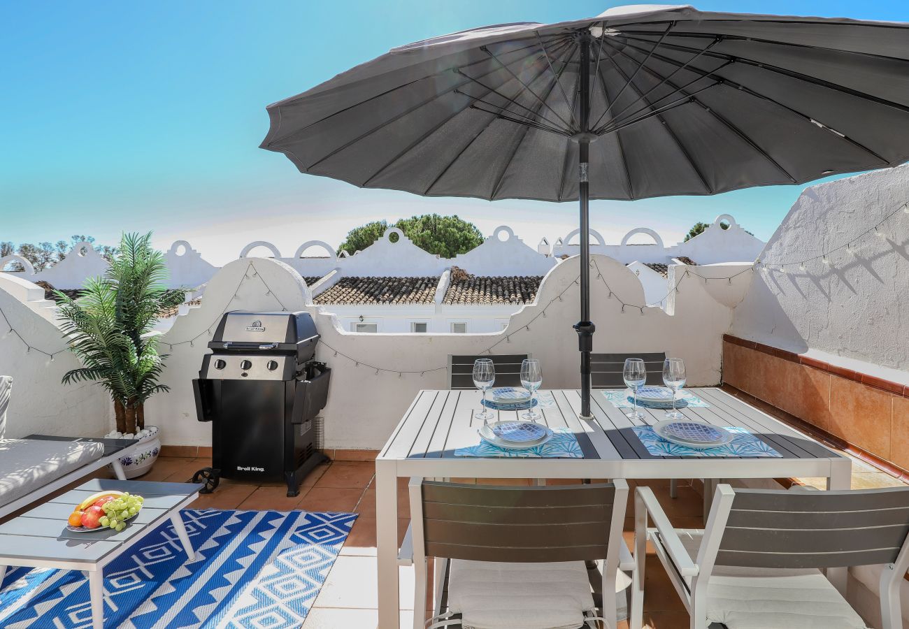 Apartamento en Marbella - Modern and sunny duplex, BBQ, 3 terraces