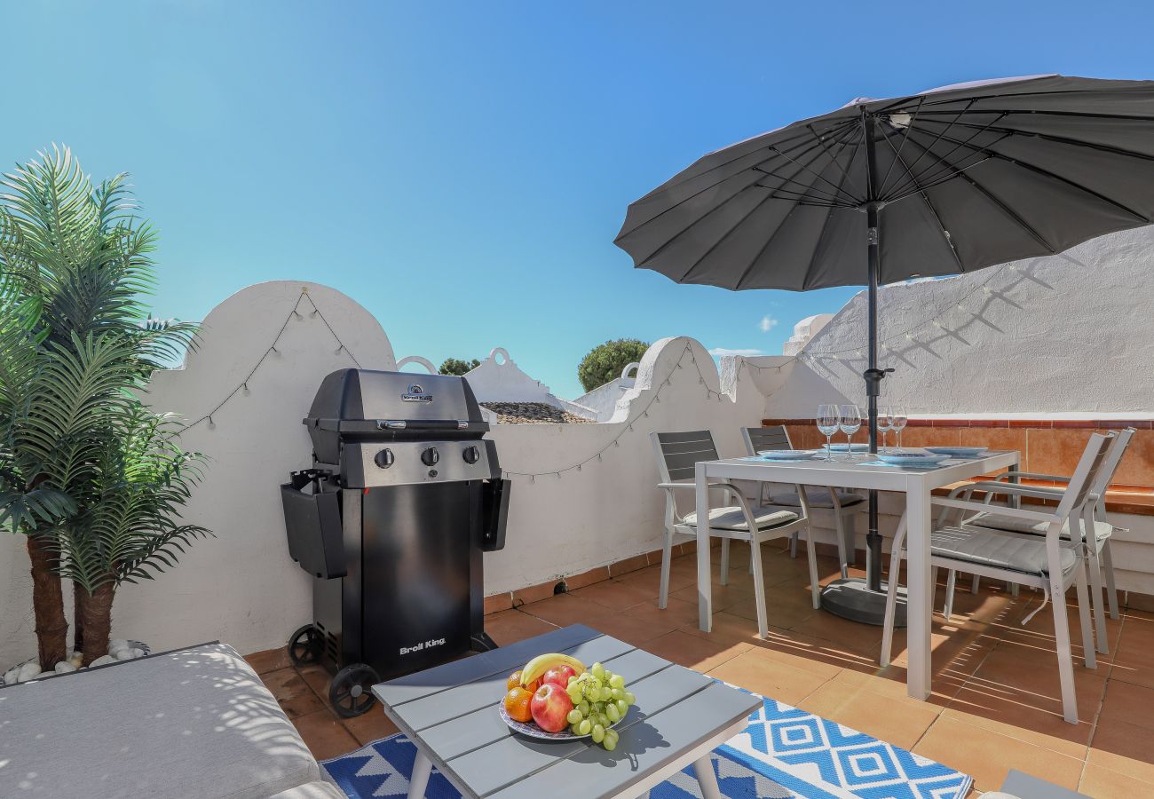 Apartamento en Marbella - Modern and sunny duplex, BBQ, 3 terraces