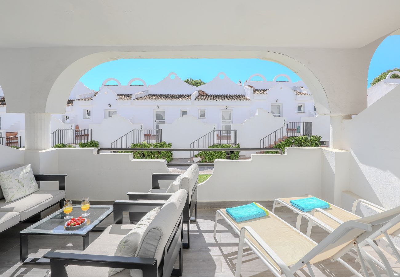 Apartamento en Marbella - Modern and sunny duplex, BBQ, 3 terraces