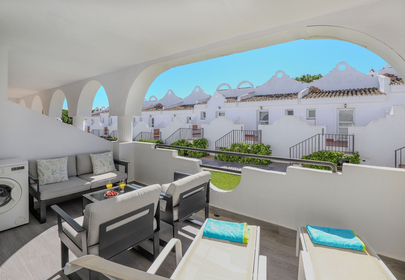 Apartamento en Marbella - Modern and sunny duplex, BBQ, 3 terraces