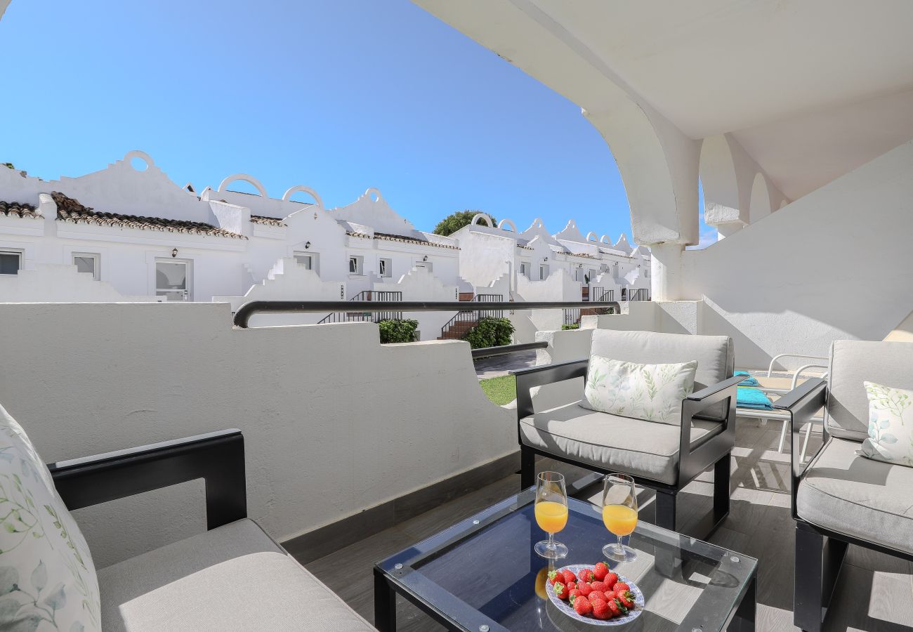 Apartamento en Marbella - Modern and sunny duplex, BBQ, 3 terraces