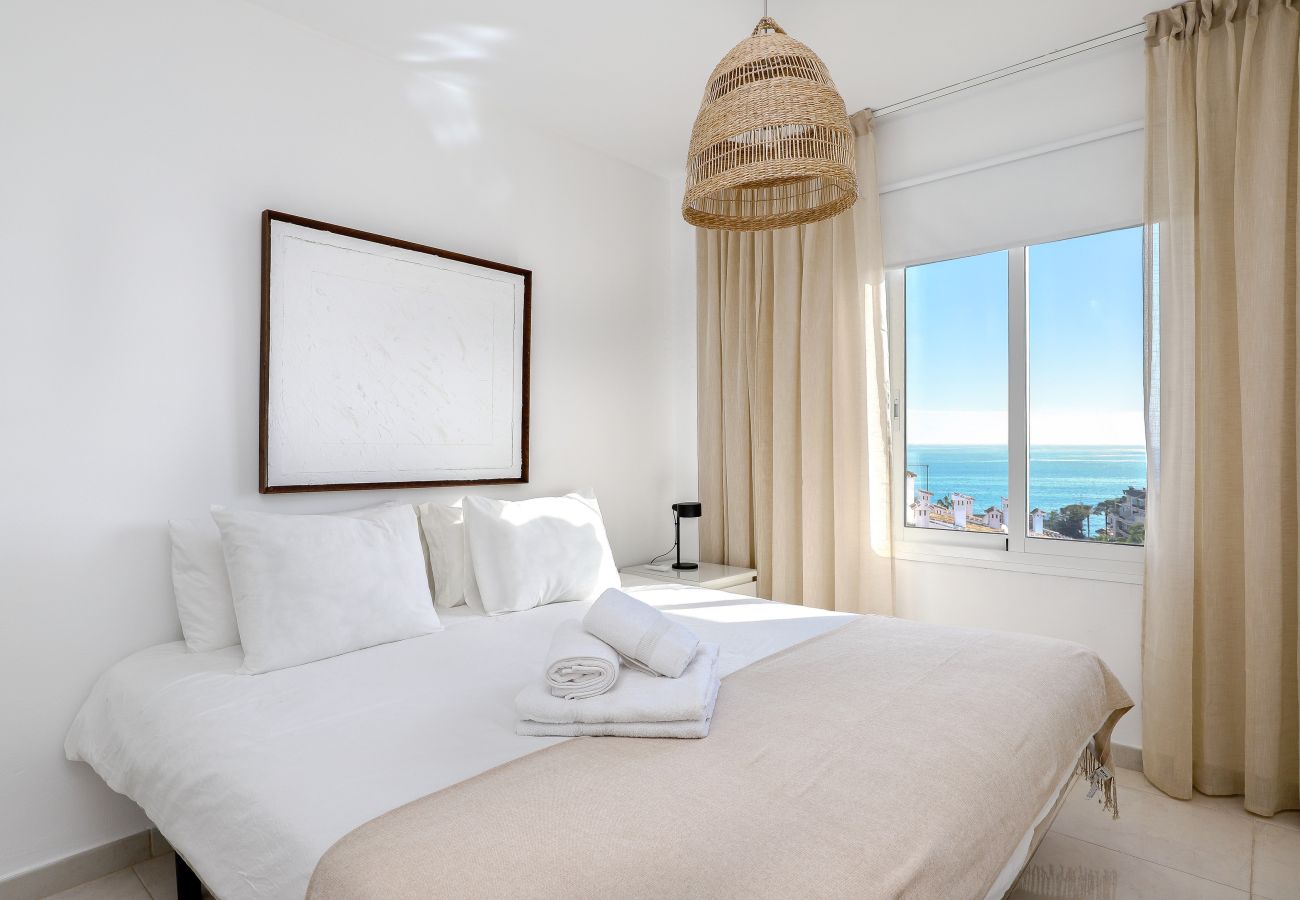 Apartamento en Mijas Costa - Bahía Playa, fantásticas vistas, playa a 5 minutos a pie