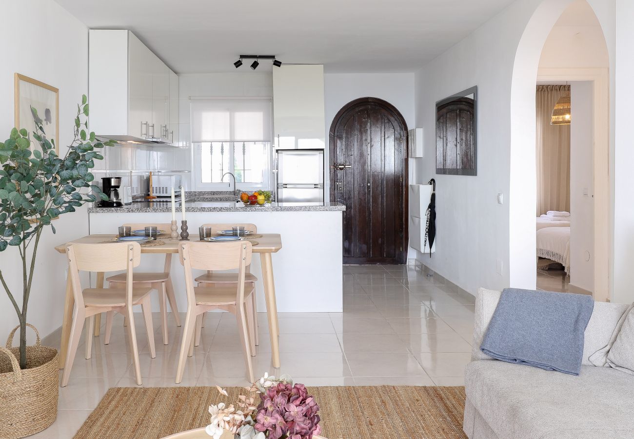 Apartamento en Mijas Costa - Bahía Playa, fantásticas vistas, playa a 5 minutos a pie