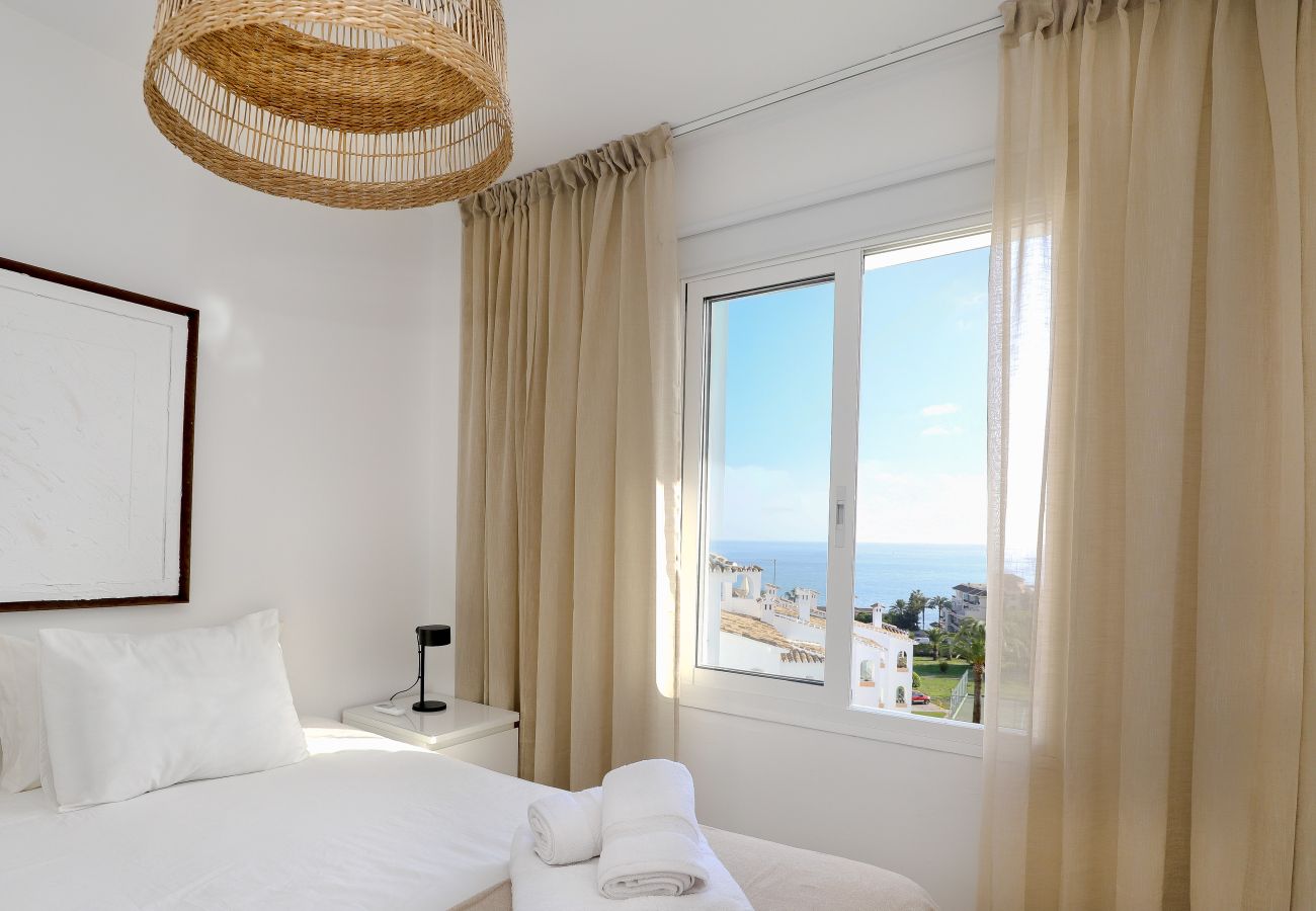 Apartamento en Mijas Costa - Bahía Playa, fantásticas vistas, playa a 5 minutos a pie