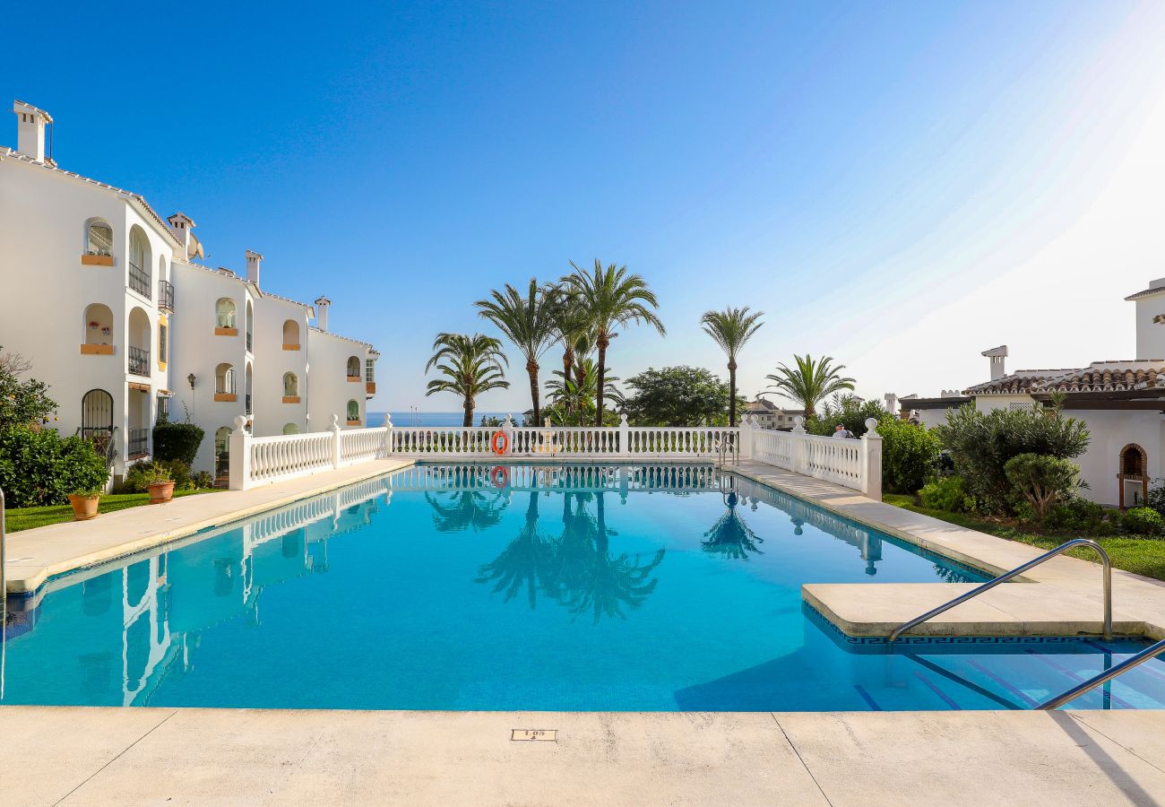 Apartamento en Mijas Costa - Bahía Playa, fantásticas vistas, playa a 5 minutos a pie