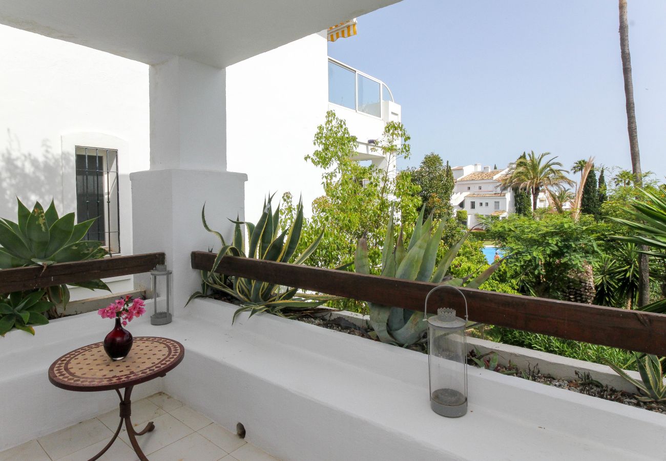 Apartamento en Mijas Costa - Duplex con jardín privado