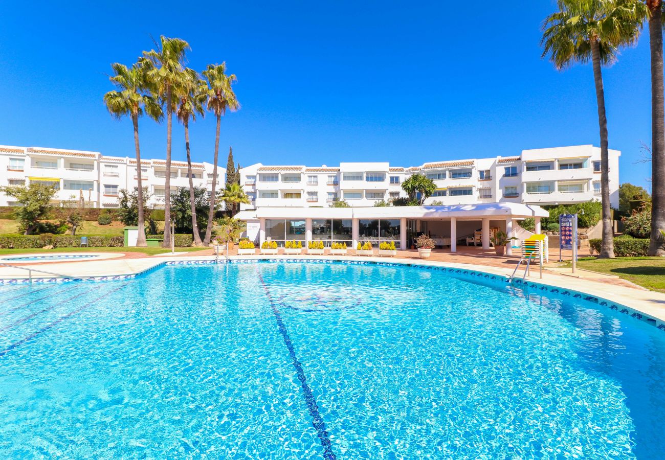 Appartement à Mijas Costa - Apartment with garden and seaview