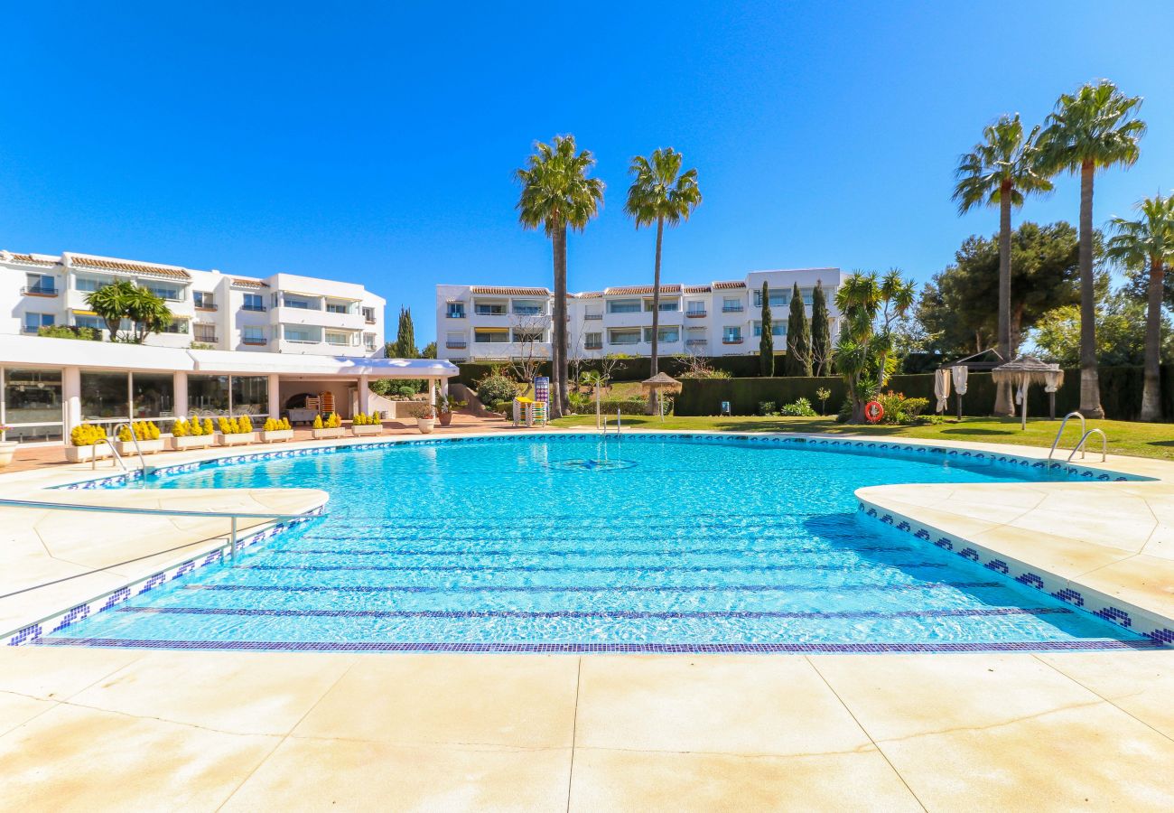 Appartement à Mijas Costa - Apartment with garden and seaview