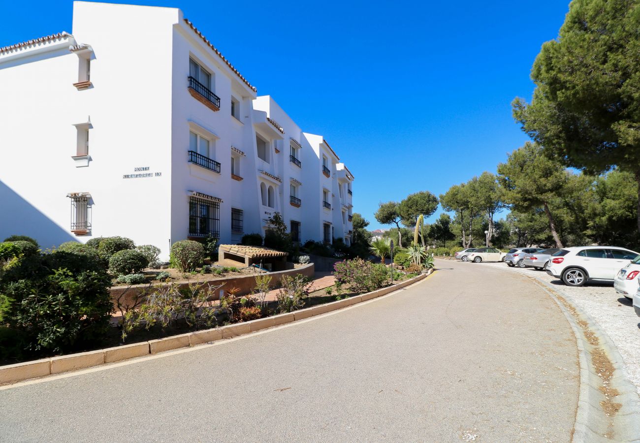 Appartement à Mijas Costa - Apartment with garden and seaview