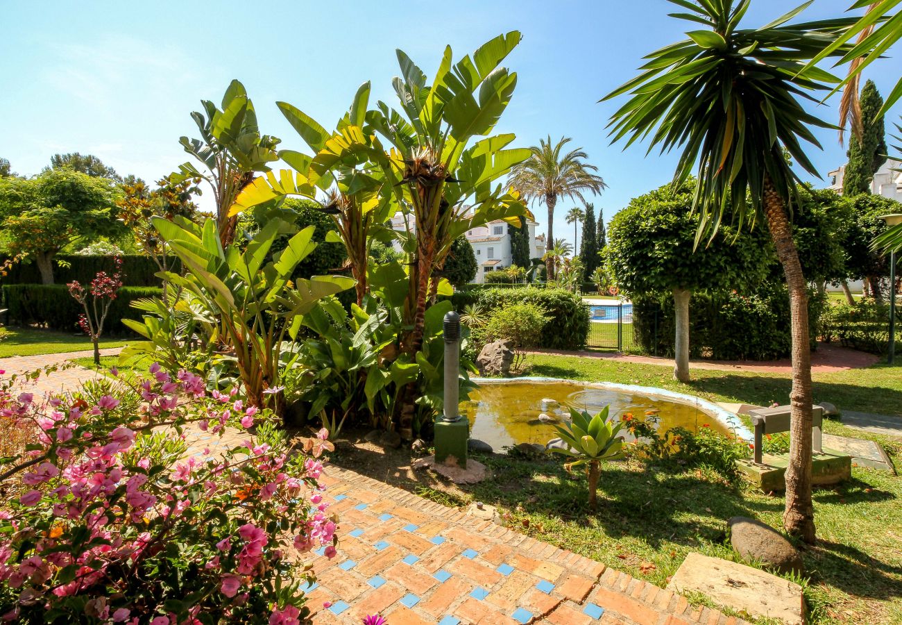 Appartement à Mijas Costa - La maison avec jardin privé