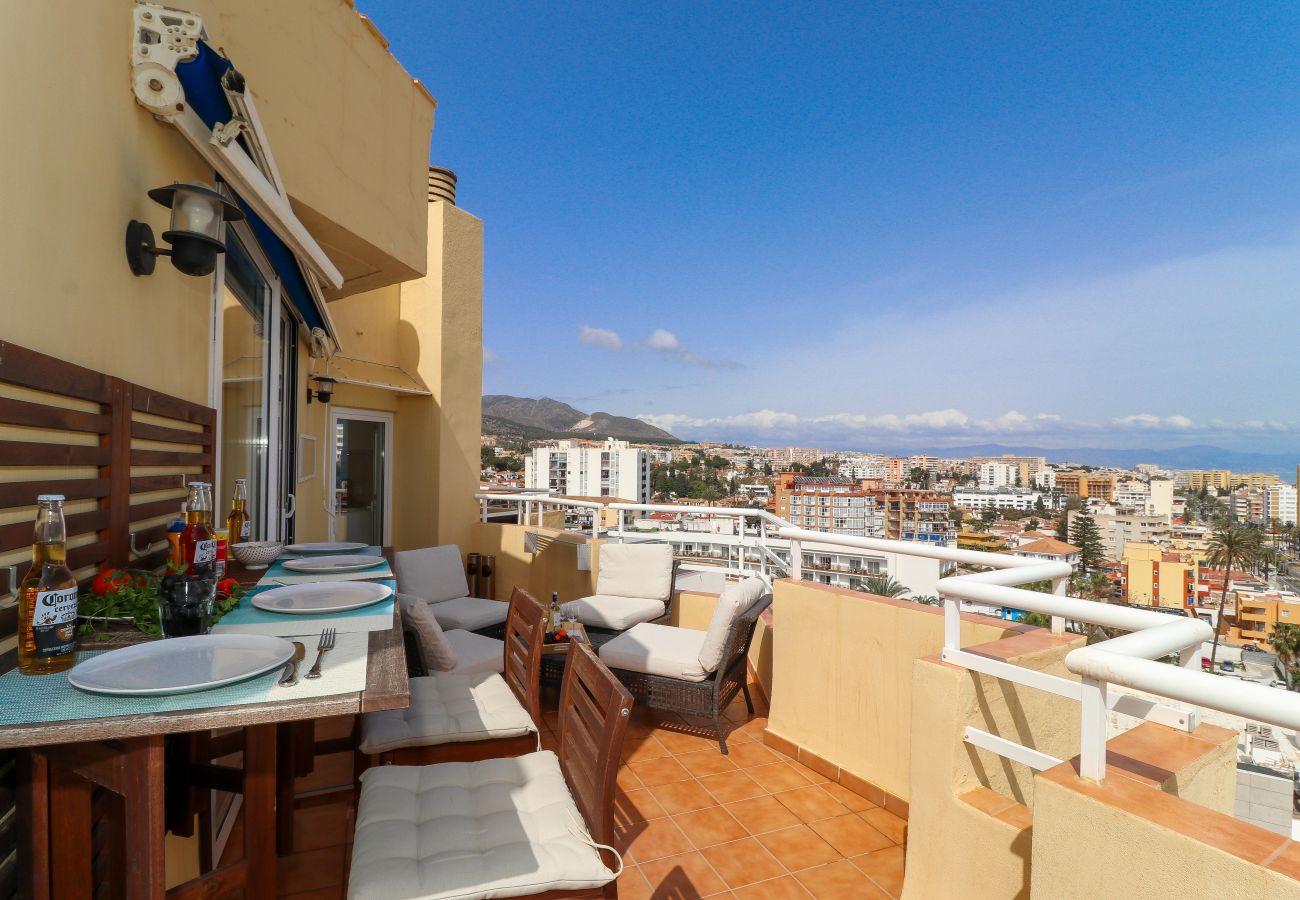 Apartment in Benalmádena - Panoramic penthouse near Benalmadena Port