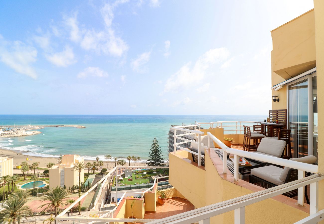 Apartment in Benalmádena - Panoramic penthouse near Benalmadena Port