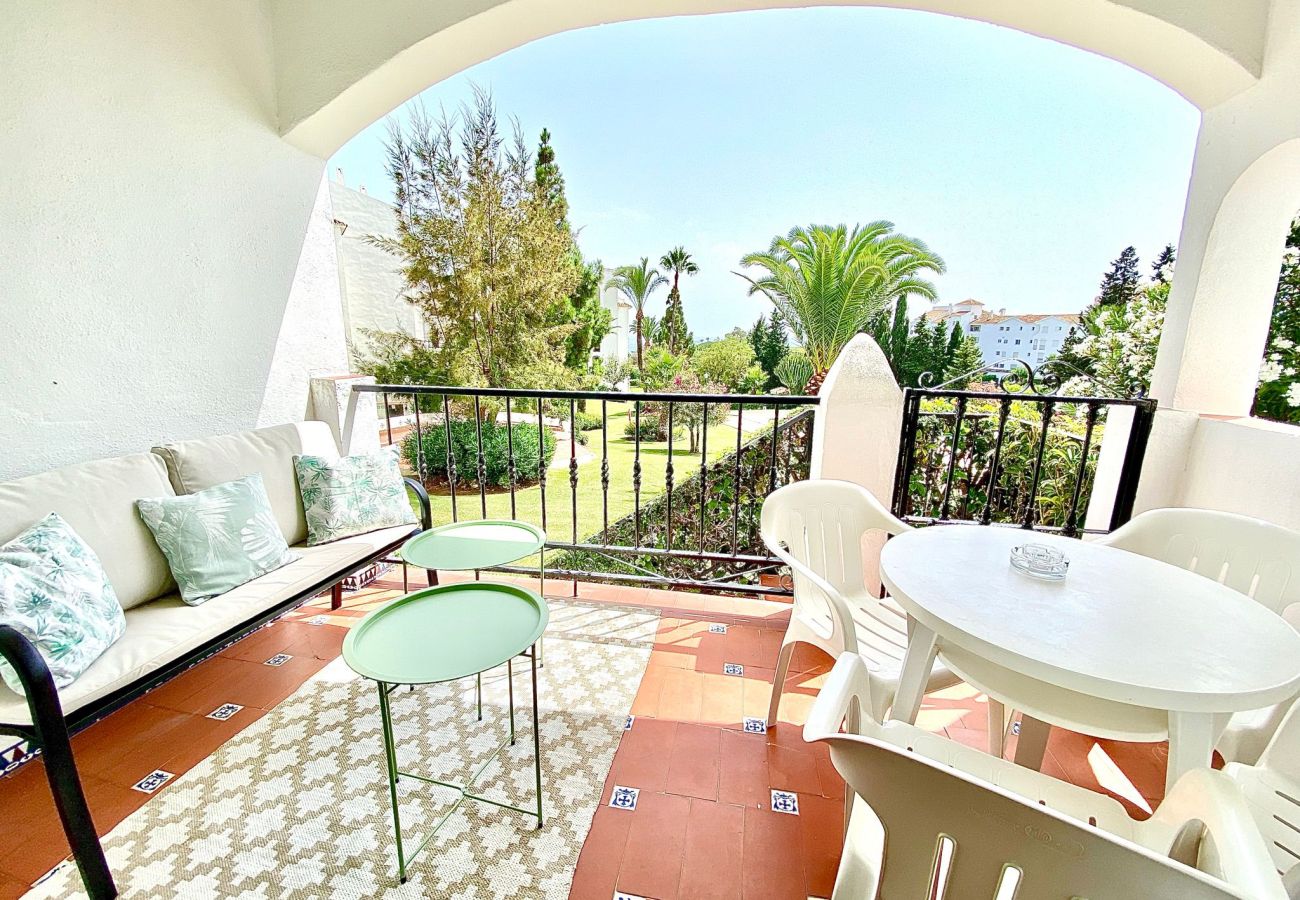 Apartment in Mijas Costa - DELTA MAR 2 - garden & pool view, beach 5 mins walk