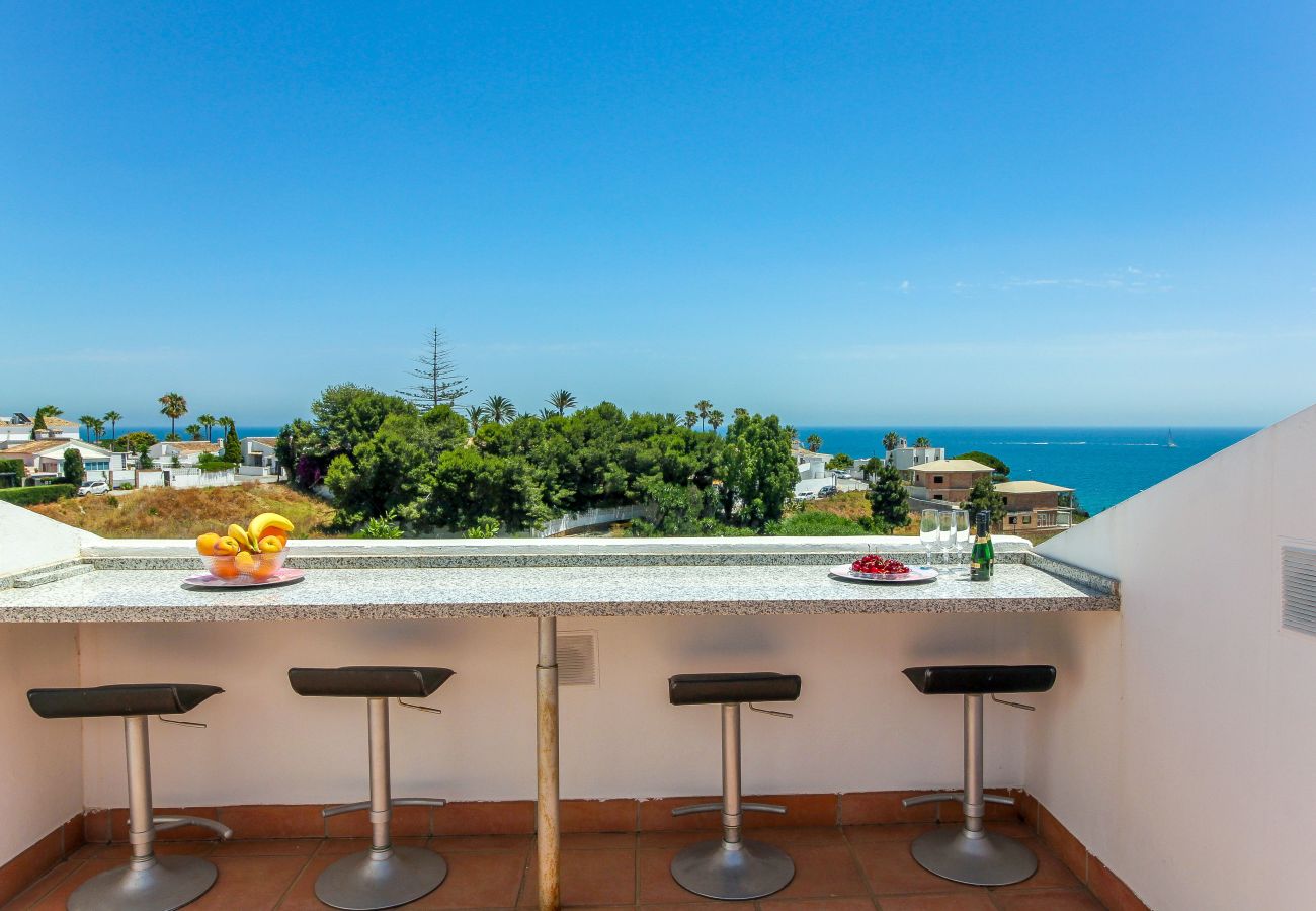 Таунхаус на La Cala de Mijas - La Cala townhouse, beach 400 m, roof terrace, BBQ