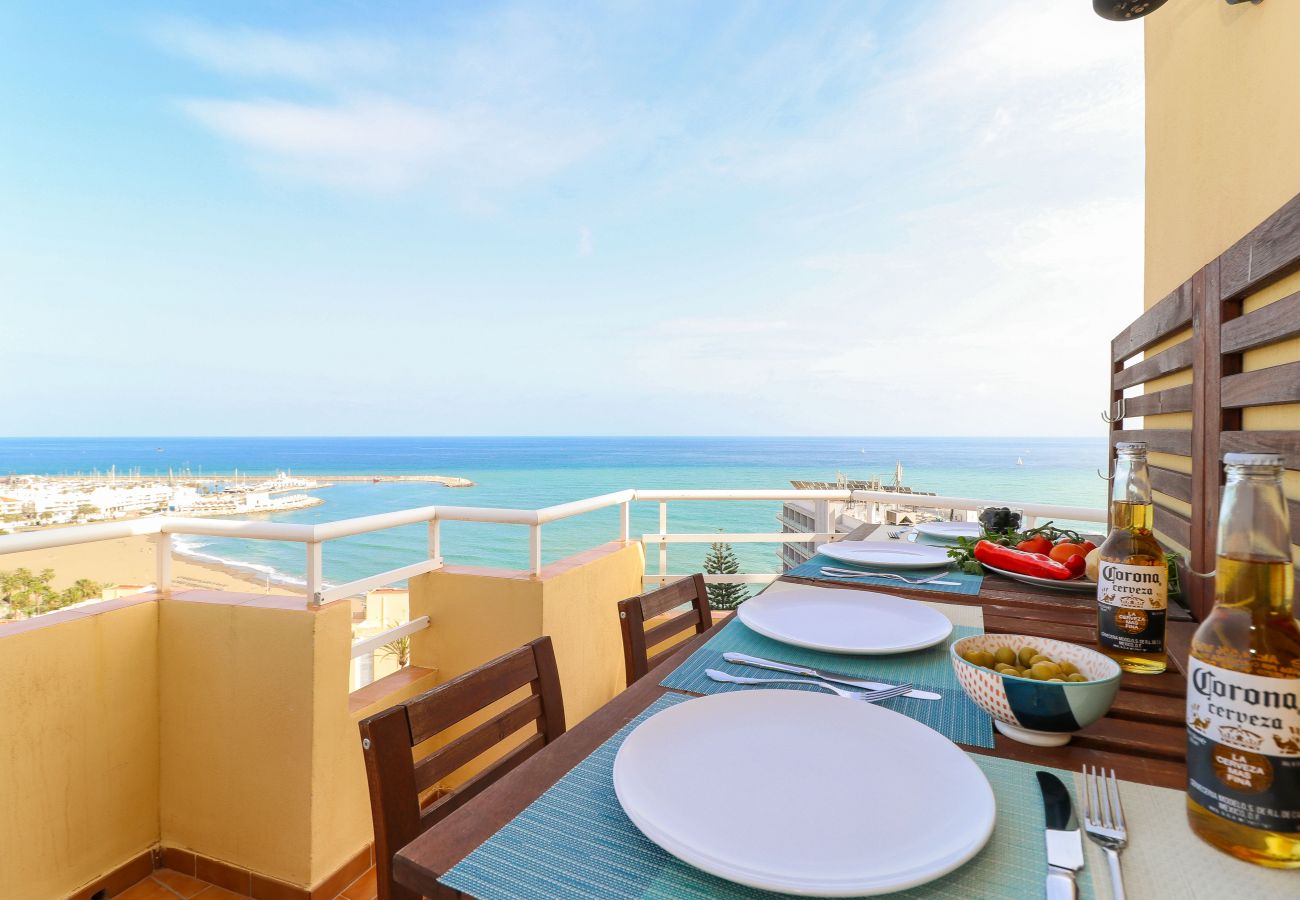 Апартаменты на Benalmádena - Panoramic penthouse near Benalmadena Port